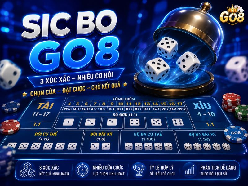 Cách Chơi Sic Bo GO8
