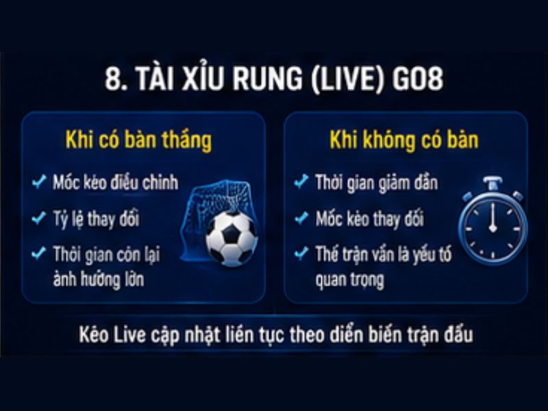 Tài Xỉu Rung GO8 Là Gì